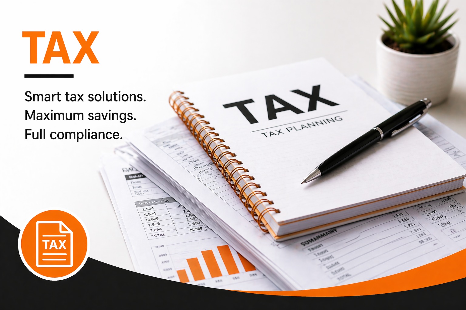Tax services banner